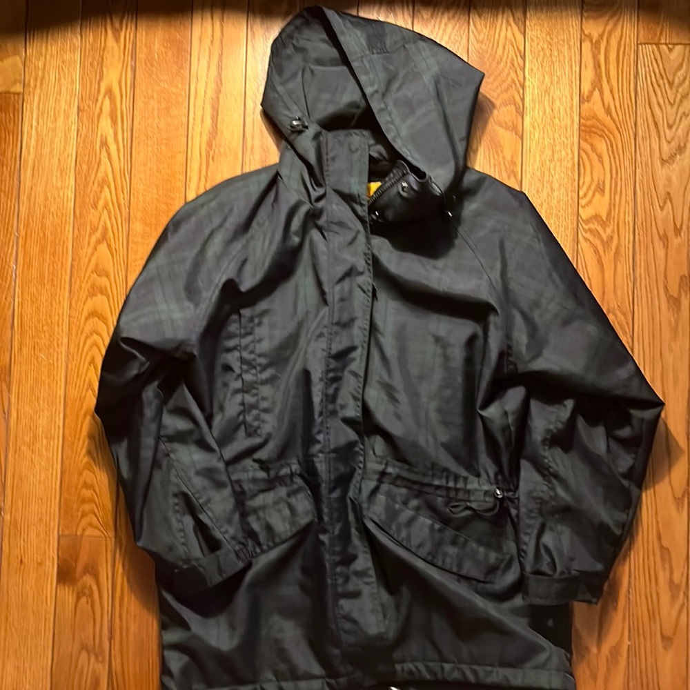 Limited Outdoors Summit Anorak plaid jacket medium